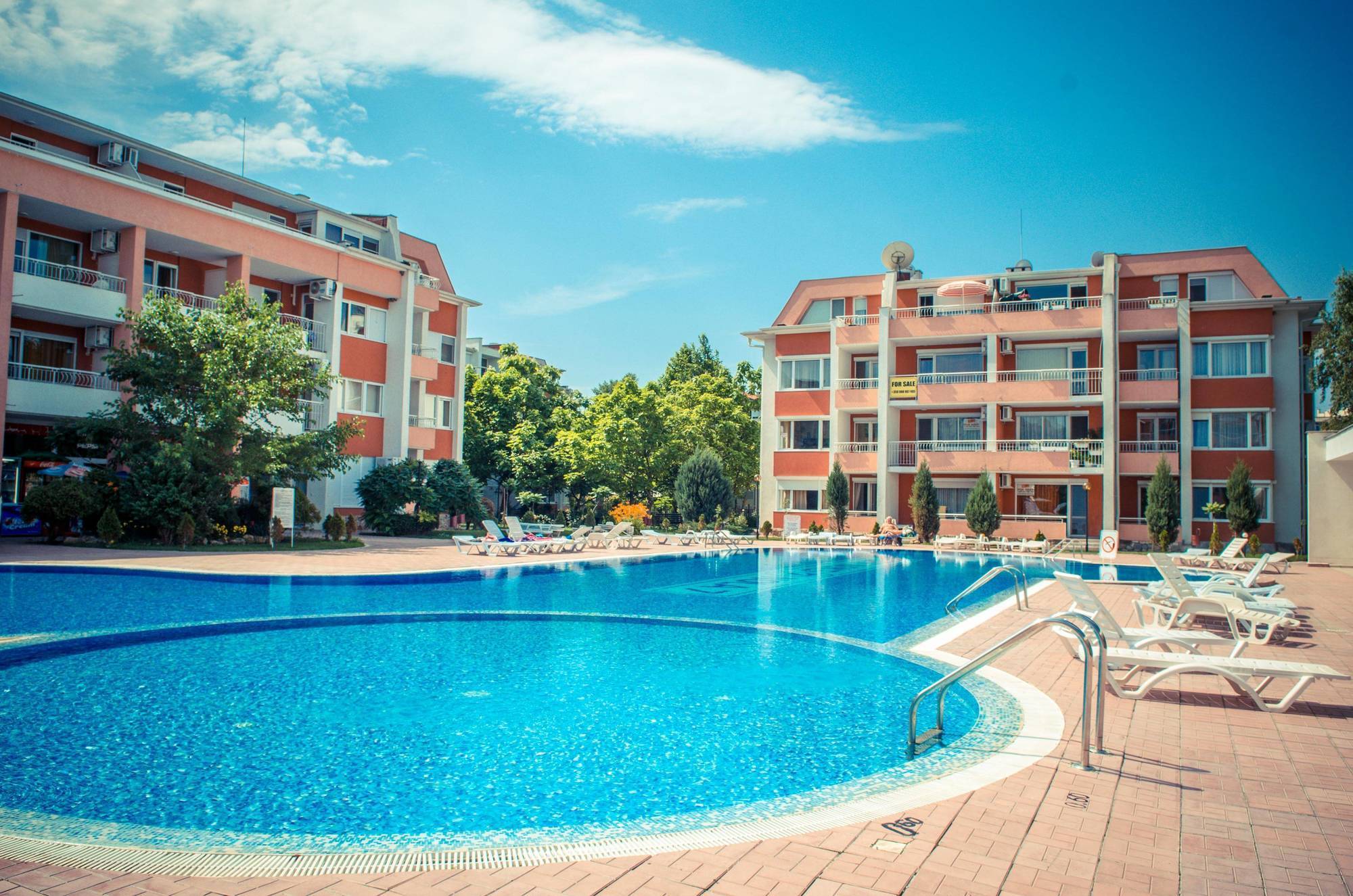Sunny Fort Apartments Sunny Beach Exterior foto