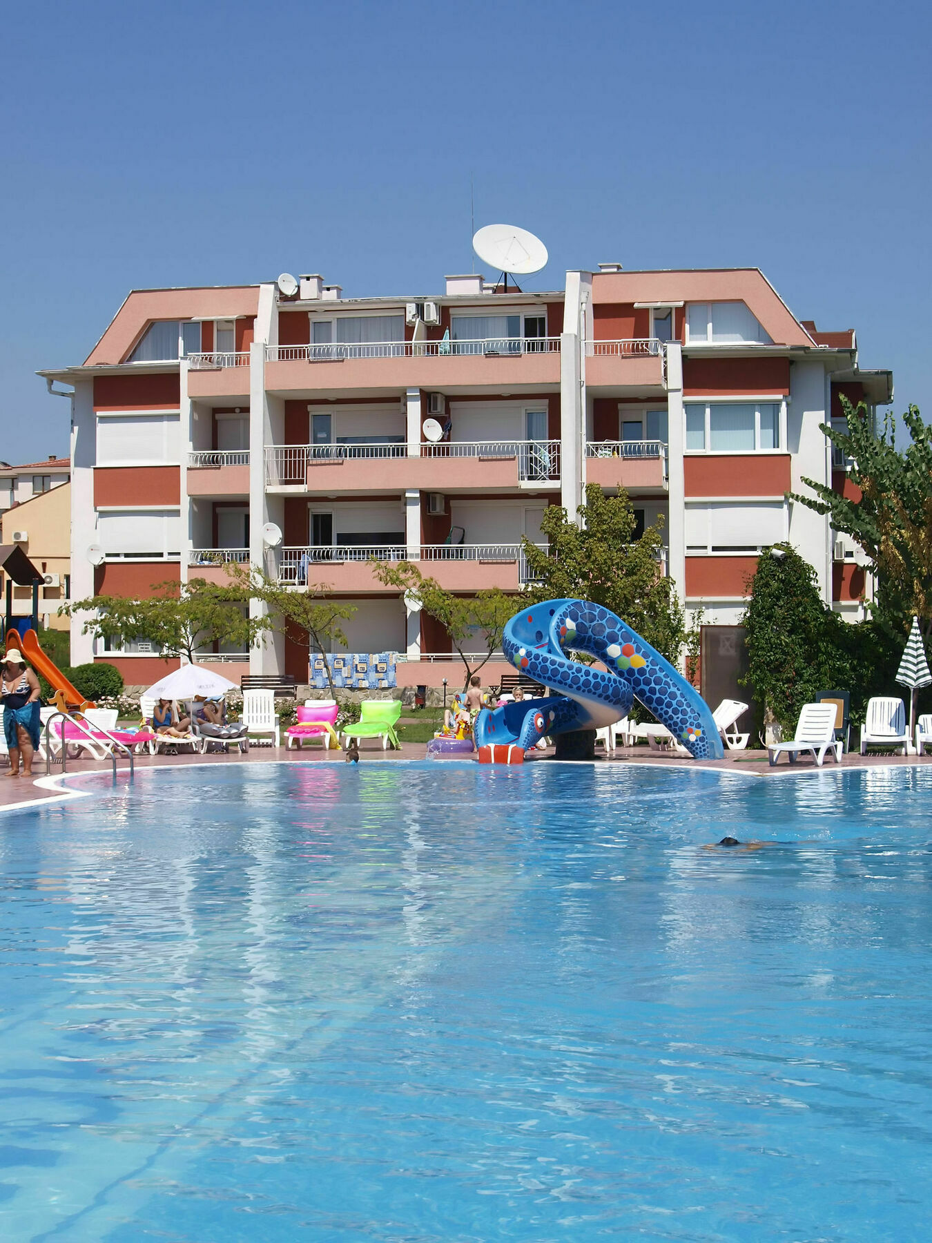 Sunny Fort Apartments Sunny Beach Exterior foto